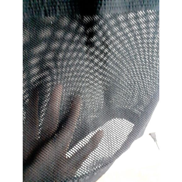 BCBGeneration Bondage Ribbed Wide Mesh Hem Stretch Pencil Midi Skirt M/L NWT $58 - Picture 5 of 10